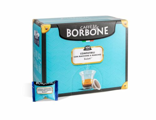 Caffè miscela Blu compatibile Bialetti a marchio Borbone