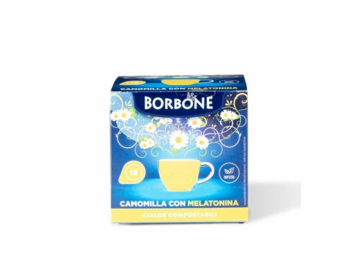 Camomilla in cialda carta a marchio Borbone