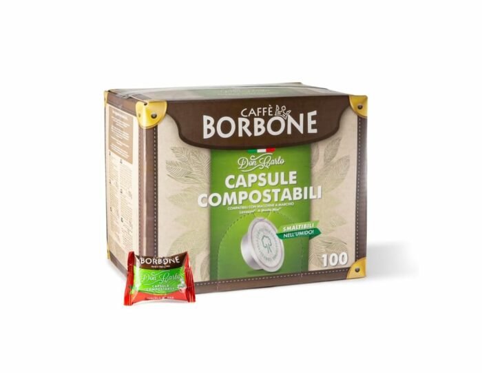 Caffè Borbone – Miscela Rossa - 100 capsule compostabili