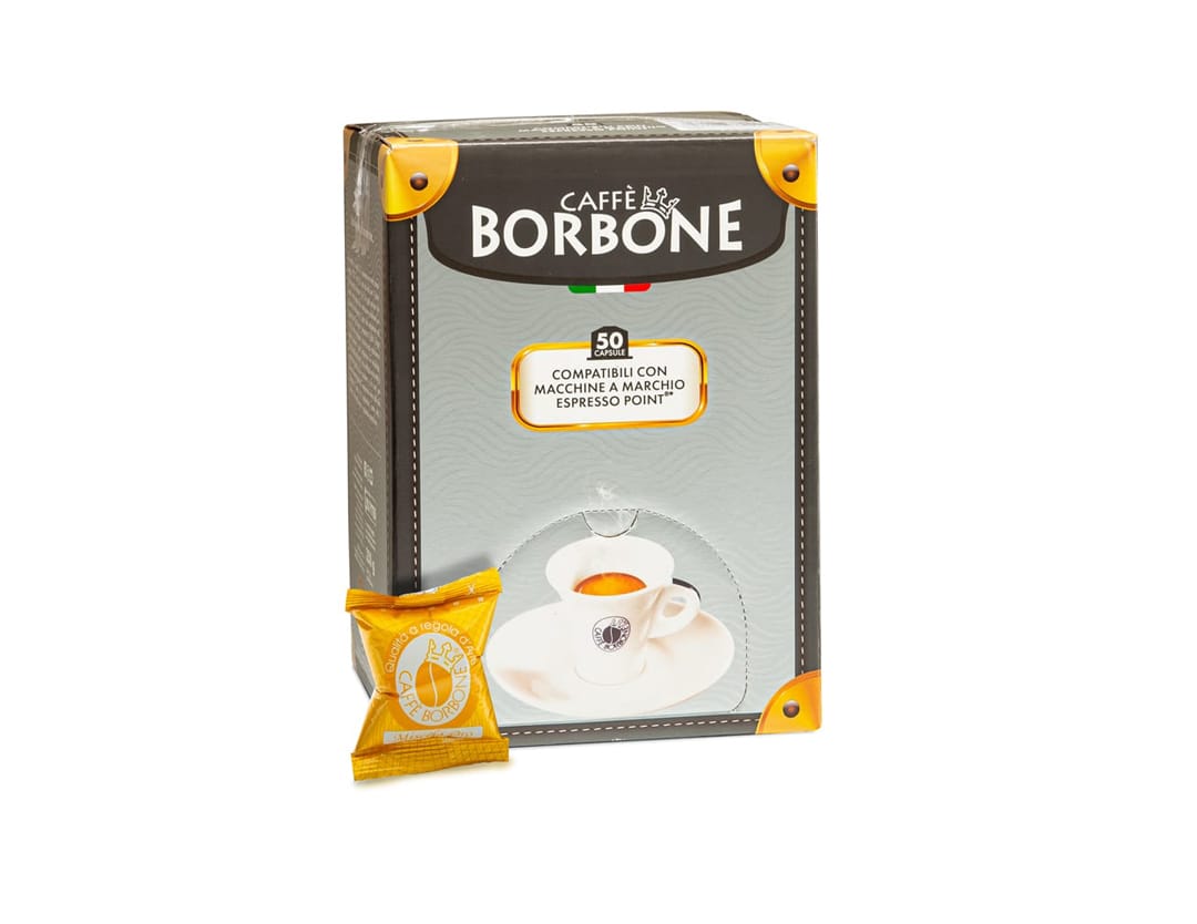 Compatibile Lavazza Espresso Point scatola da 50 pezzi Borbone