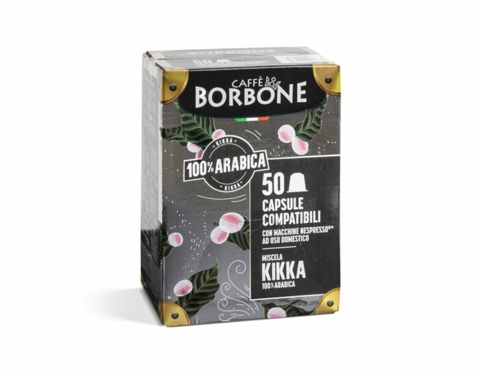 Caffè Borbone – Miscela Kikka 100% Arabica - 50 capsule