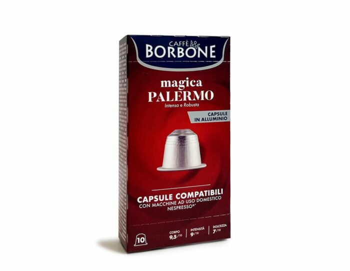 Caffè Borbone – Miscela Magica Palermo Alluminio - 10 capsule