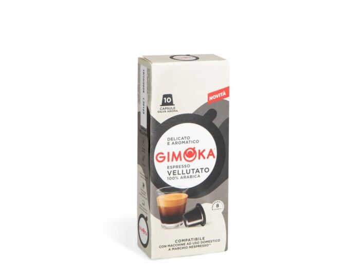 Gimoka – Caffè Vellutato 100% Arabica - 10 capsule