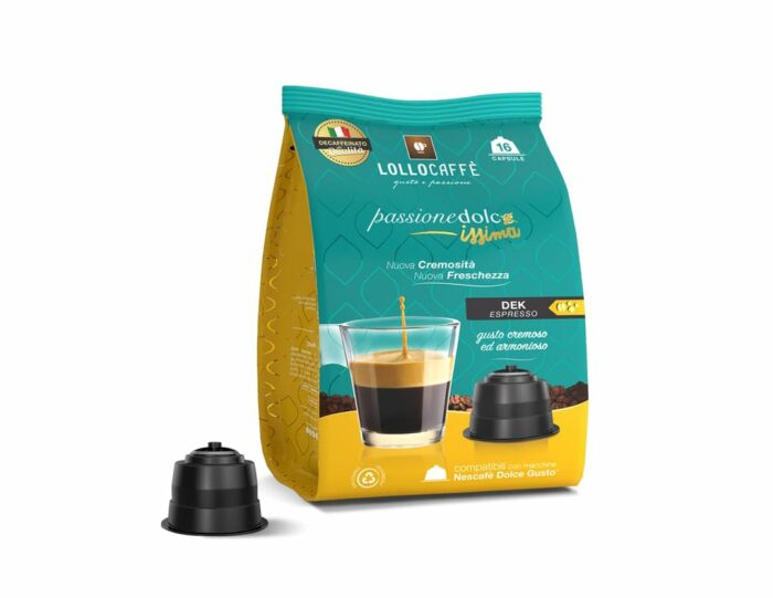 Lollo Caffè – Miscela Decaffeinato - 16 capsule