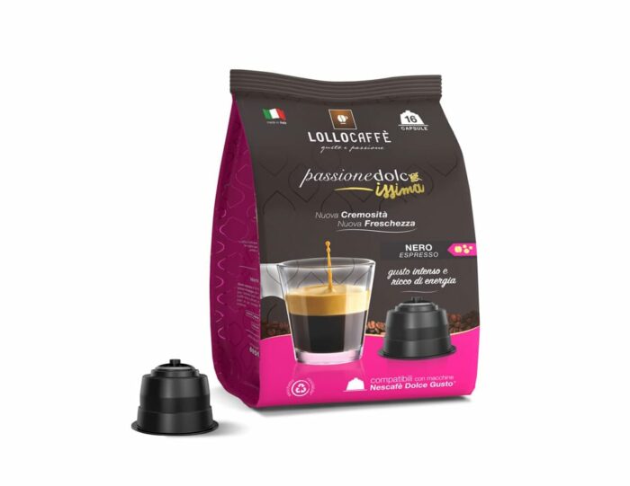 Lollo Caffè – Miscela Nera - 16 capsule