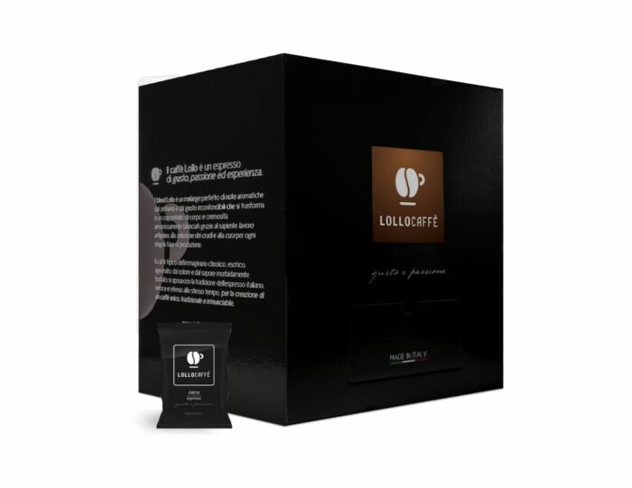 Lollo Caffè – Miscela Nera - 100 capsule