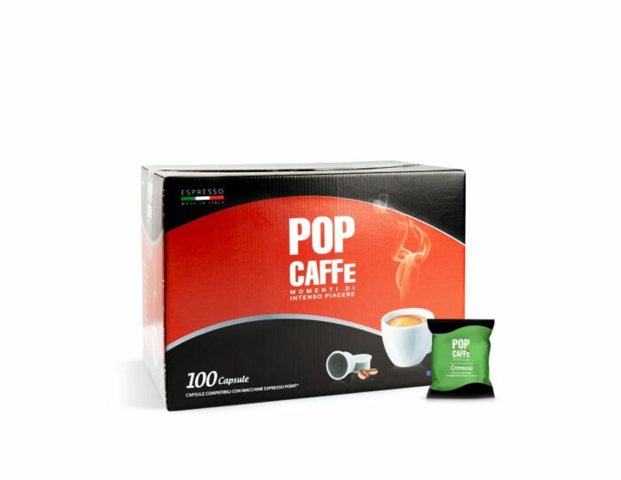 Pop Caffè – Caffè Cremoso – 100 capsule