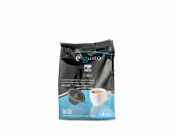 Pop Caffè – Caffè Decaffeinato – 16 capsule