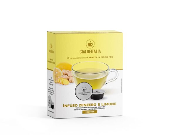 Infuso Zenzero e Limone - 16 capsule