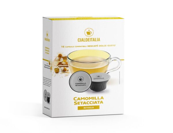 Camomilla Setacciata in foglia - 16 capsule