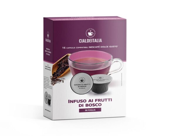 Infuso ai Frutti di Bosco in foglia - 16 capsule