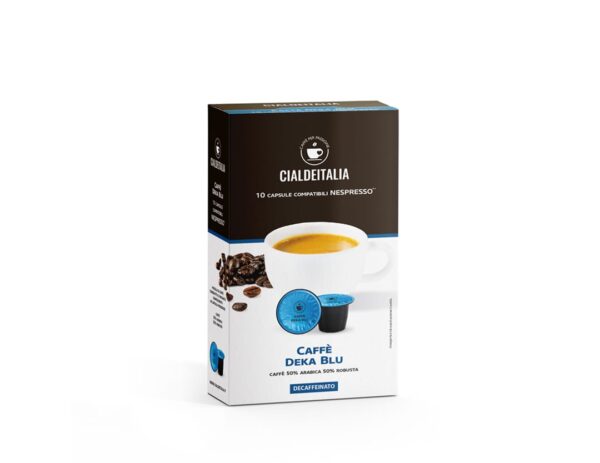 Caffè Deka Blu -  Decaffeinato - 10 capsule