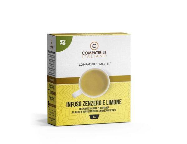 Infuso Zenzero e Limone - 16 capsule