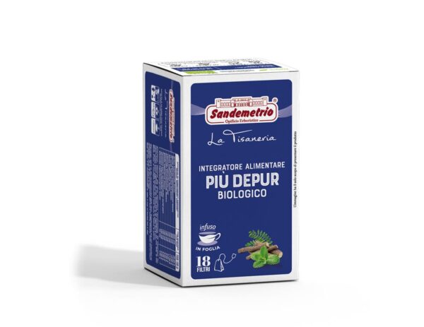 Infuso erbe più Depur - Integratore Alimentare - 18 filtri