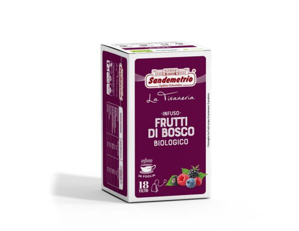 Infuso gusto Frutti di bosco Bio - 18 filtri