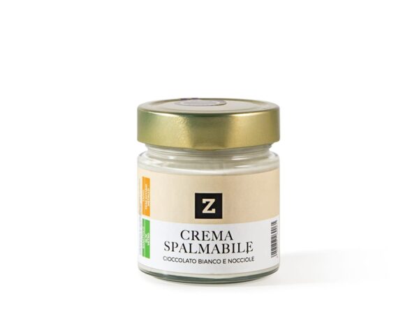 Crema spalmabile cioccolato bianco e nocciole - 250 g